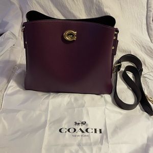 COACH Willow Shoulder/Crossbody Bag in Colorblock - LIKE NEW